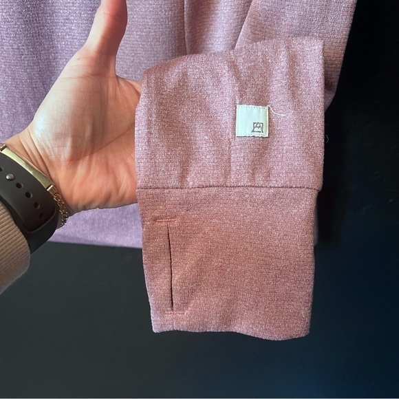 Avalanche Women's Mock Neck Brushed Thermal Pullover Long Sleeve 1/4 Zip Top M - Picture 12 of 12